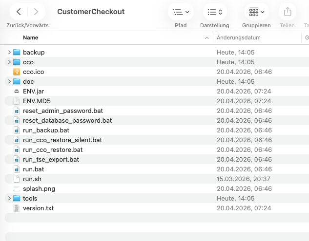 SAP CCO folder
